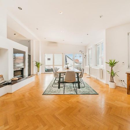 Penthouse Apartment - Sauna - Terrasse - Kamin - Ac ウィーン エクステリア 写真
