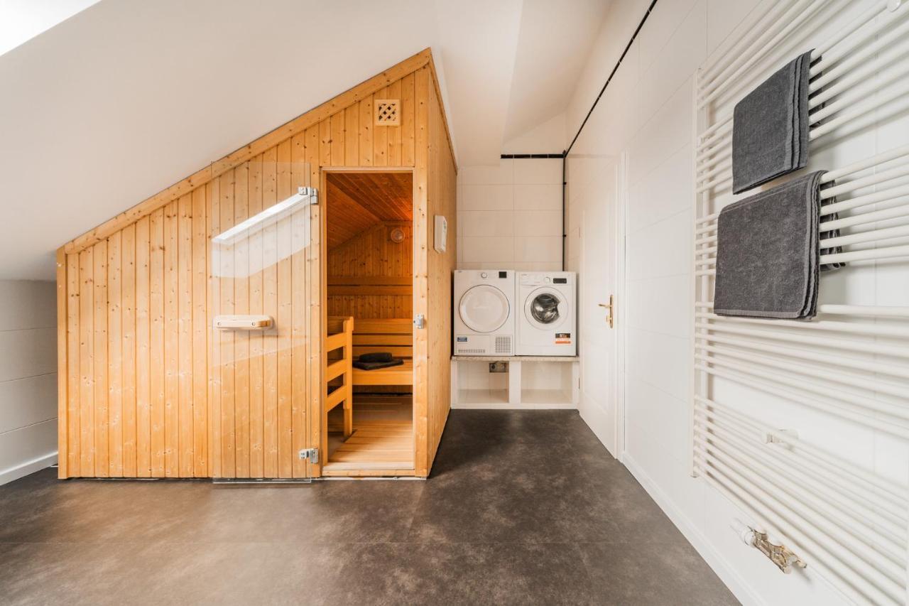 Penthouse Apartment - Sauna - Terrasse - Kamin - Ac ウィーン エクステリア 写真