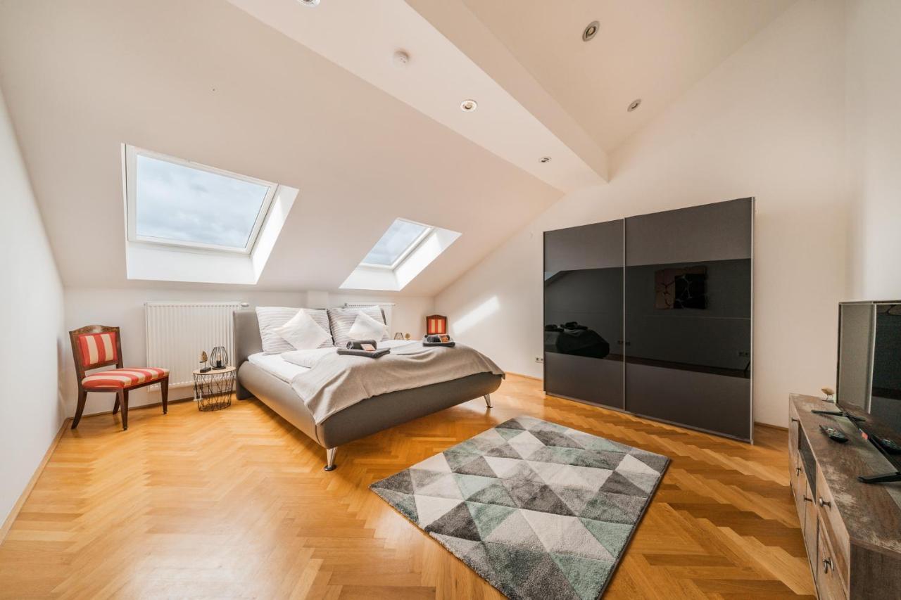Penthouse Apartment - Sauna - Terrasse - Kamin - Ac ウィーン エクステリア 写真