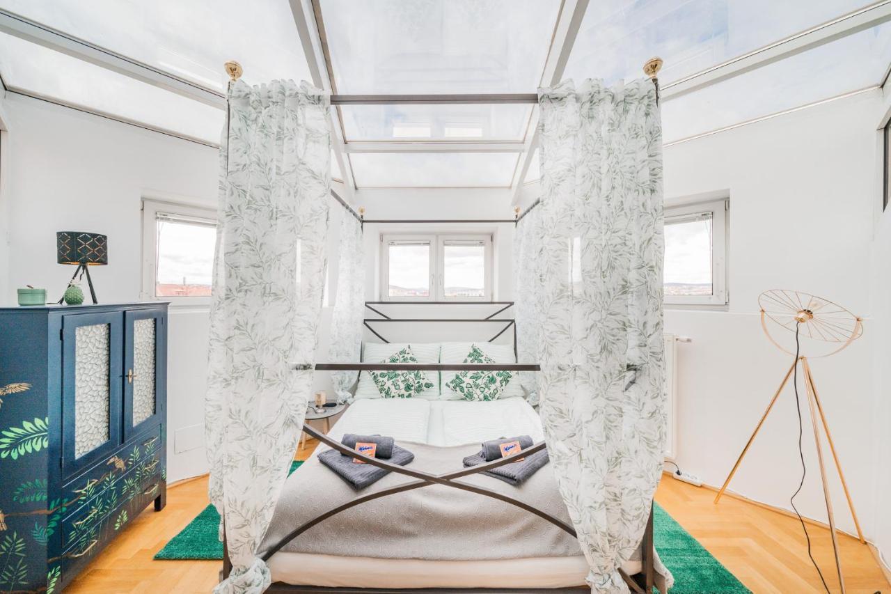 Penthouse Apartment - Sauna - Terrasse - Kamin - Ac ウィーン エクステリア 写真