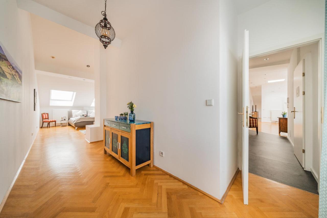 Penthouse Apartment - Sauna - Terrasse - Kamin - Ac ウィーン エクステリア 写真